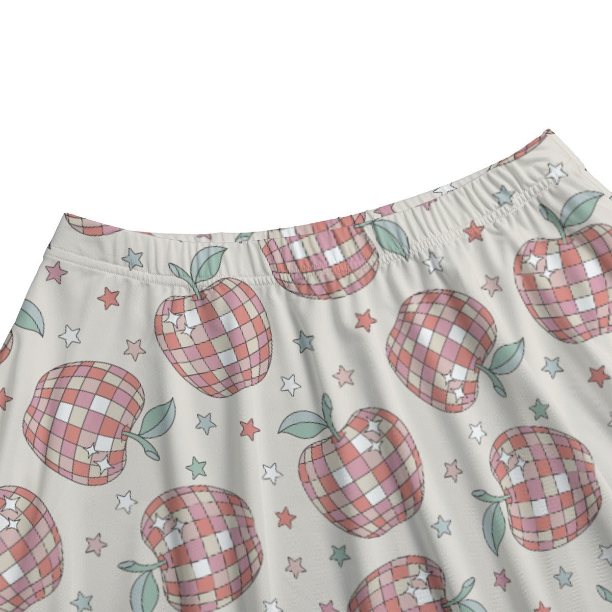 Disco Apples Educator Teacher Skirt with Pockets | Unique Teacher Gift | Back to School