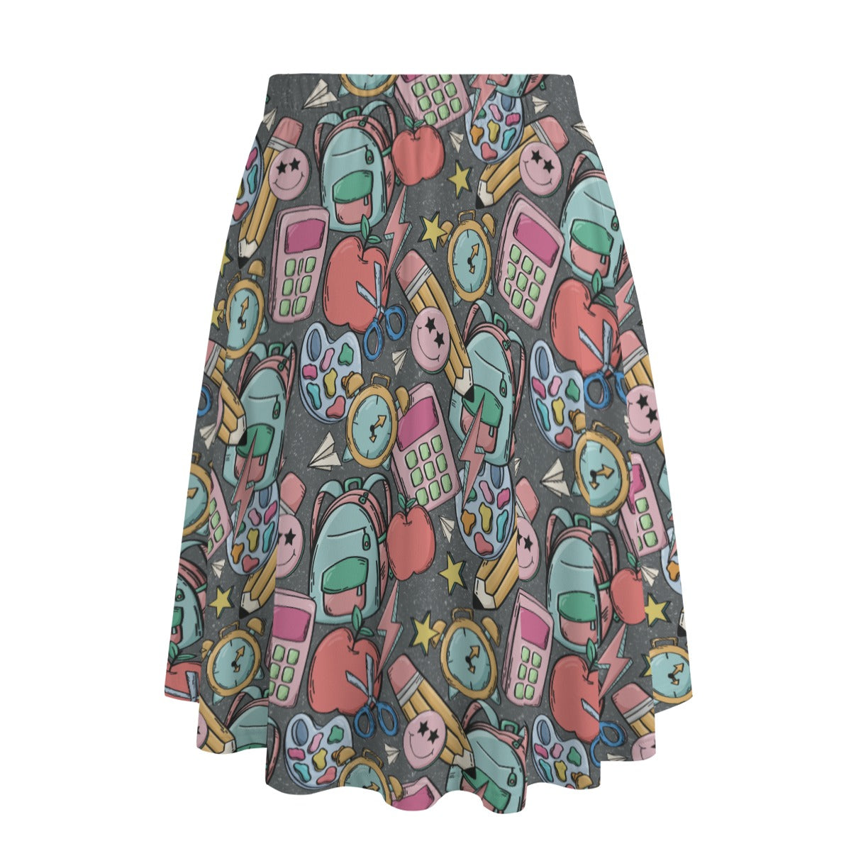 Retro Educator Teacher Skirt with Pockets | Unique Teacher Gift | Back to School