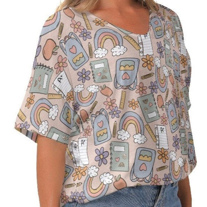 Neutral School Supplies Shirt