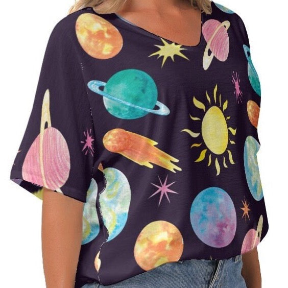 Outer Space Galaxy Shirt